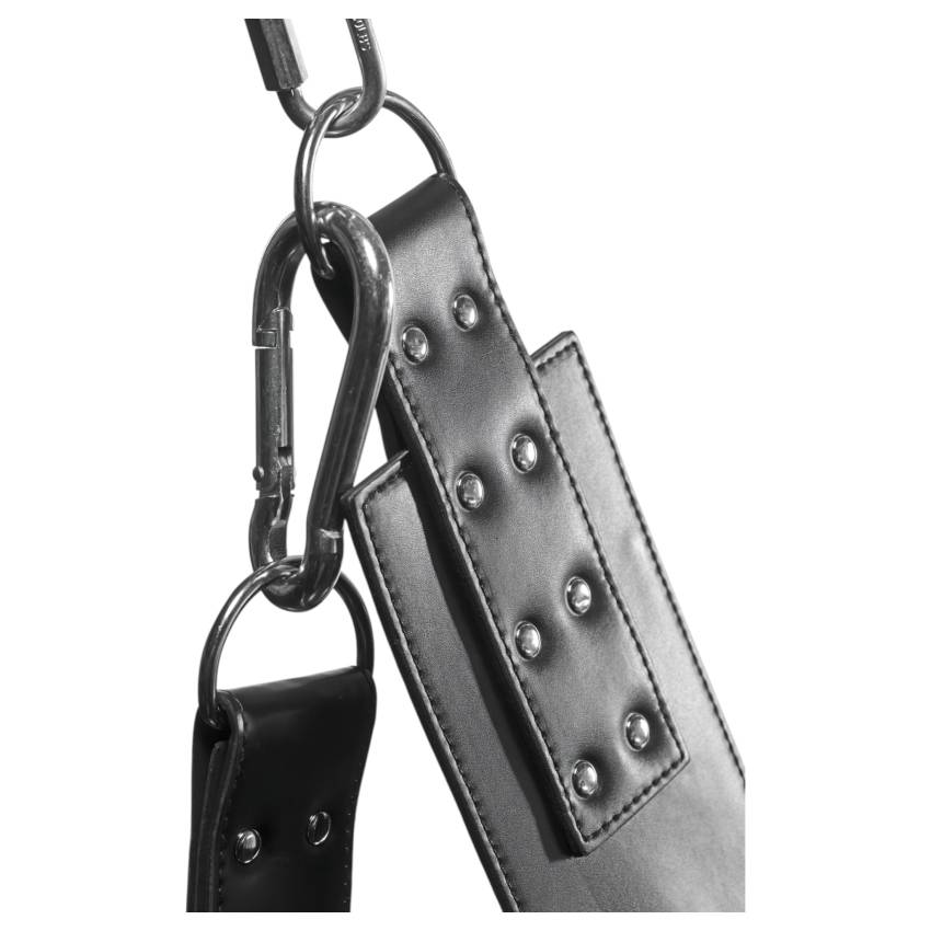 XR Brands - Sex sling állvánnyal (fekete) - Image 8