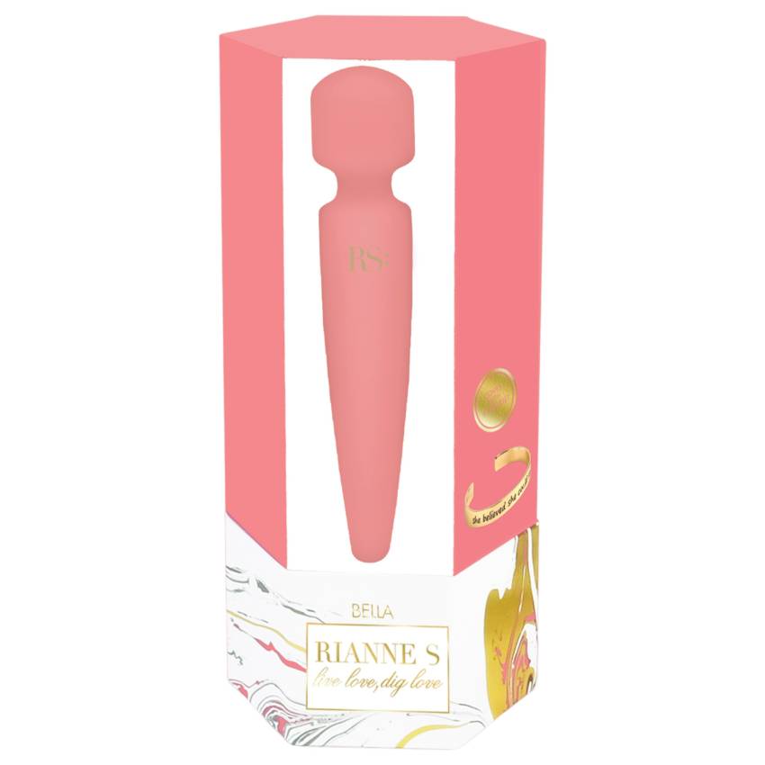 / Rianne Bella Wand - vízálló masszírozó vibrátor (korall) - Image 2