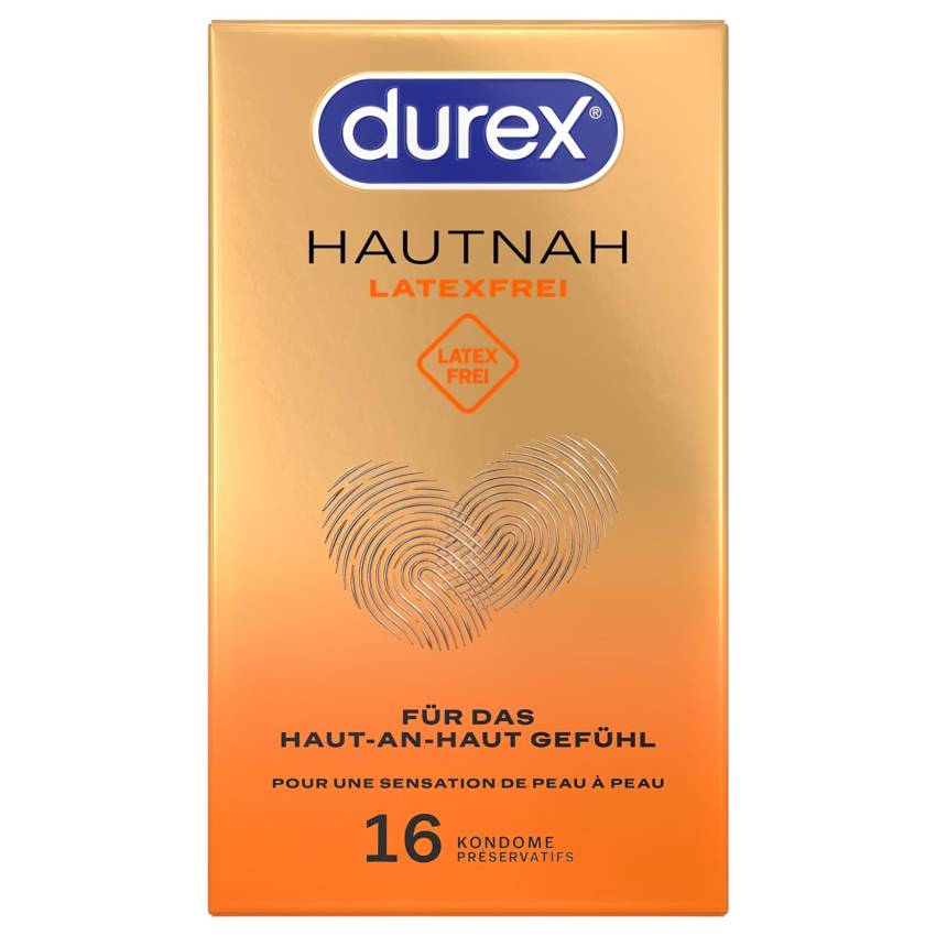 Durex Hautnah - latexmentes óvszer (16db) - Image 2