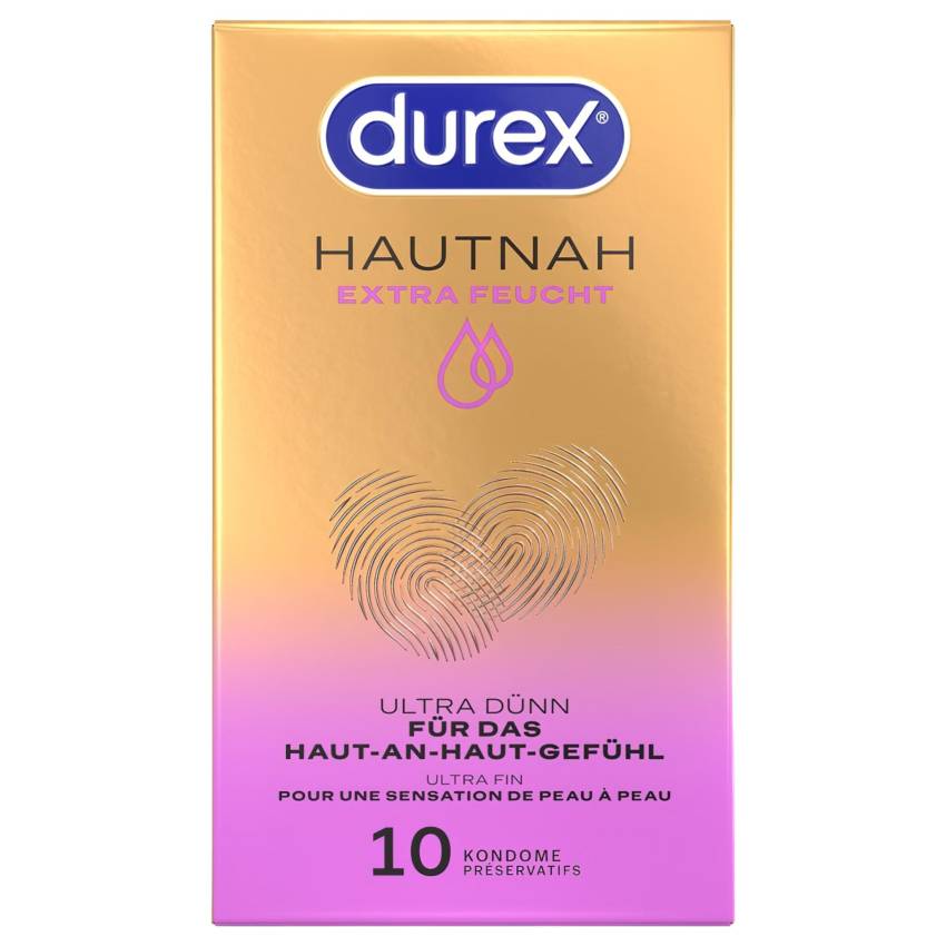 Durex Hautnah - extra síkosított óvszer (10db) - Image 2