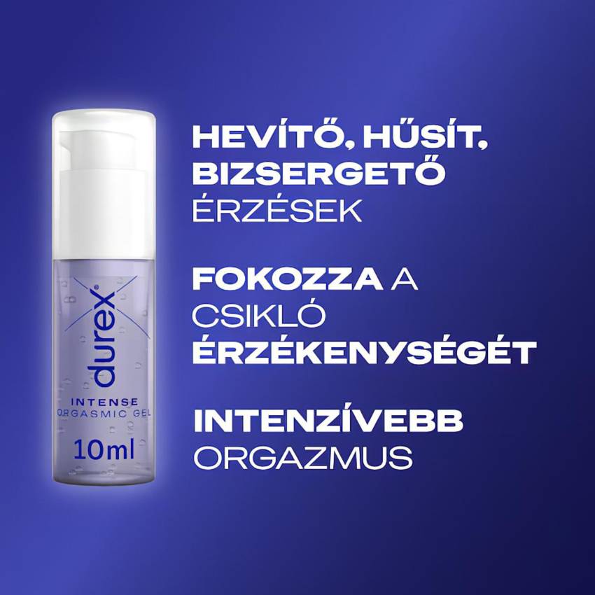 Durex Intense Orgasmic - stimuláló intim gél nőknek (10ml) - Image 6