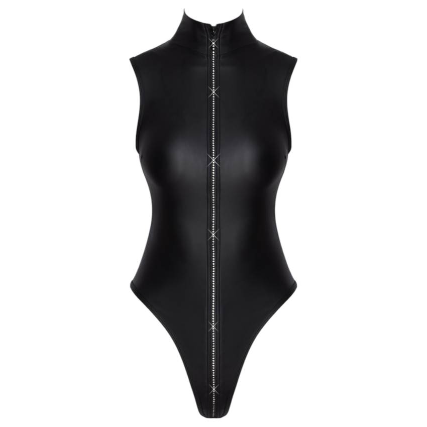 Cottelli - fényes hatású body (fekete) - Image 5