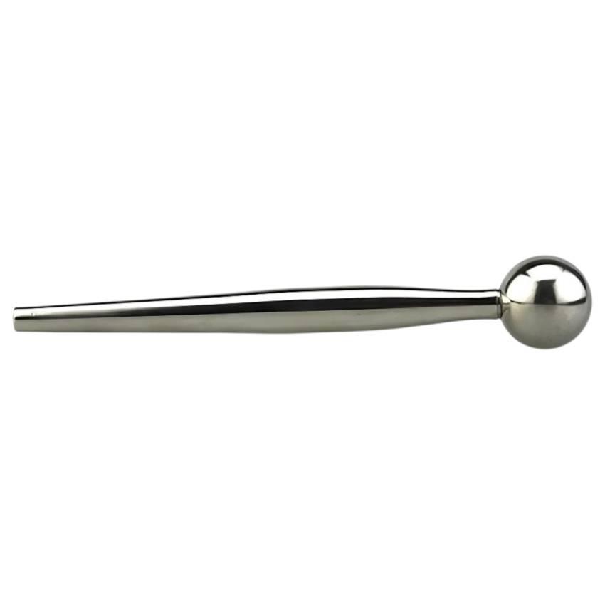 FukR - fém, gömbös dilátor - 8cm (ezüst) - Image 3