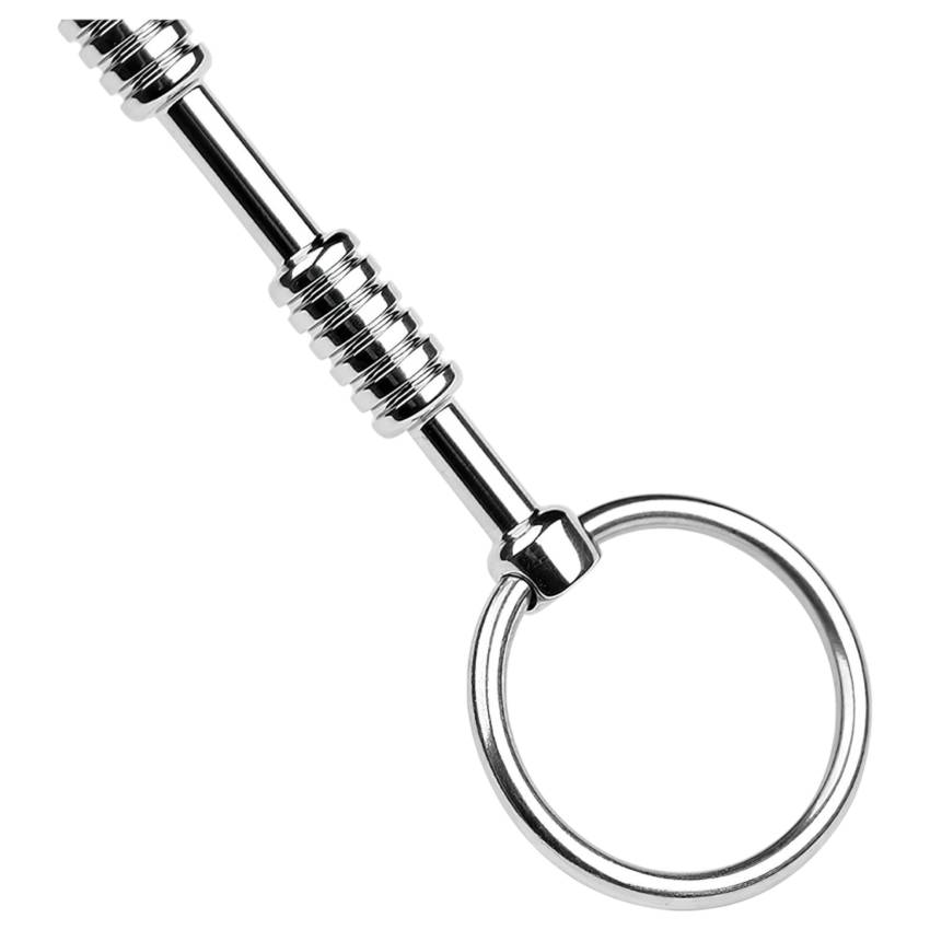 Urethralplay - bordázott fém dilátor - 8,5cm (ezüst) - Image 2