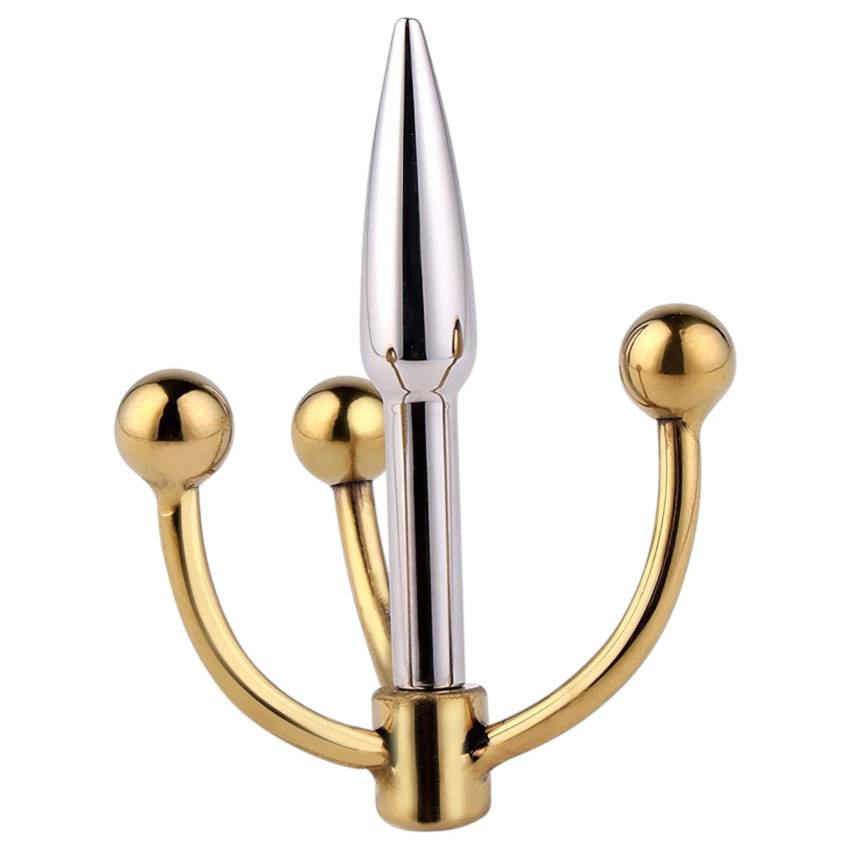 Urethralplay - horgonyos fém dilátor - 4,5cm (ezüst) - Image 3