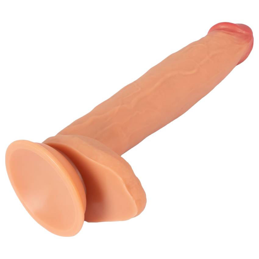 Realistixxx Real Giant - extra nagy, herés dildó (natúr) - Image 6