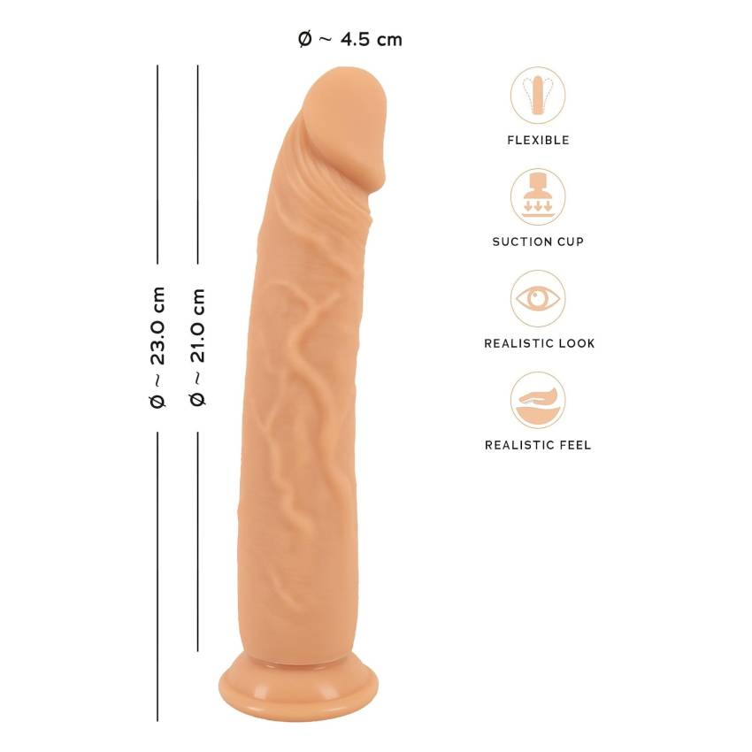 You2Toys - Európai szerető dildó (23cm) - Image 3