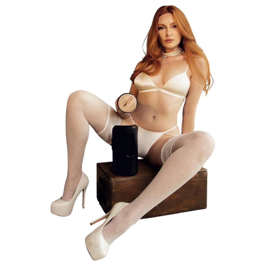 Kiiroo Lacy Lennon - műpunci - PowerBlow kompatibilis (natúr) - Image 6