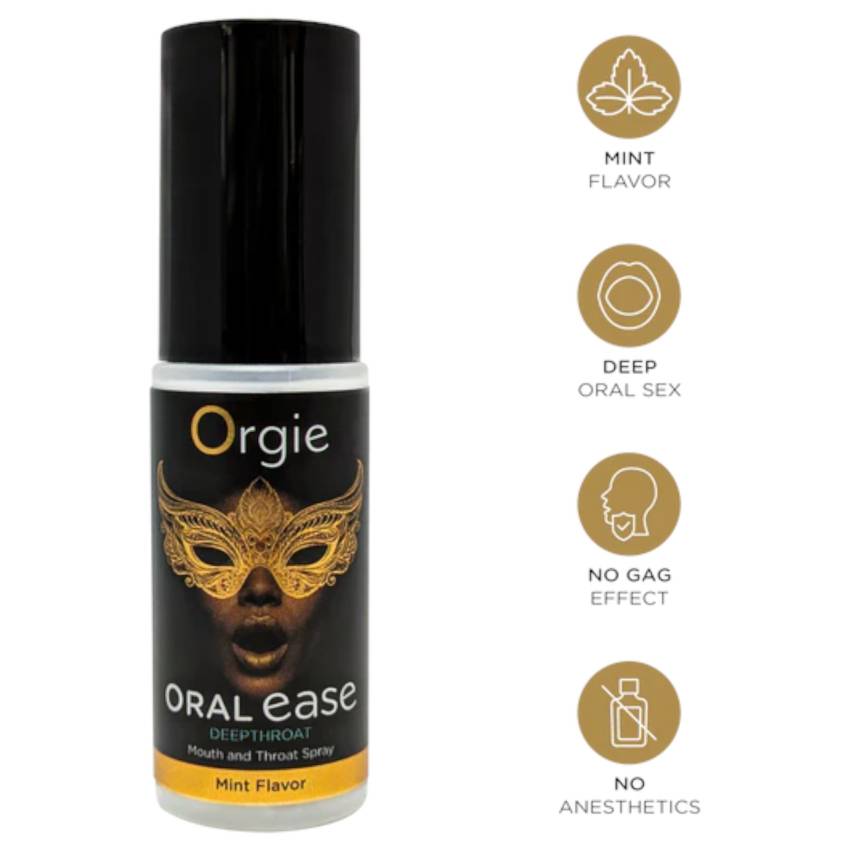 Orgie Oral Ease - orális érzéstelenítő spray - mentol (15ml) - Image 2