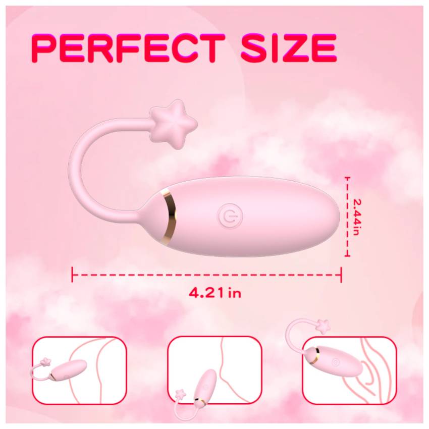 Funny Me - okos, vibrációs tojás (pink) - Image 6