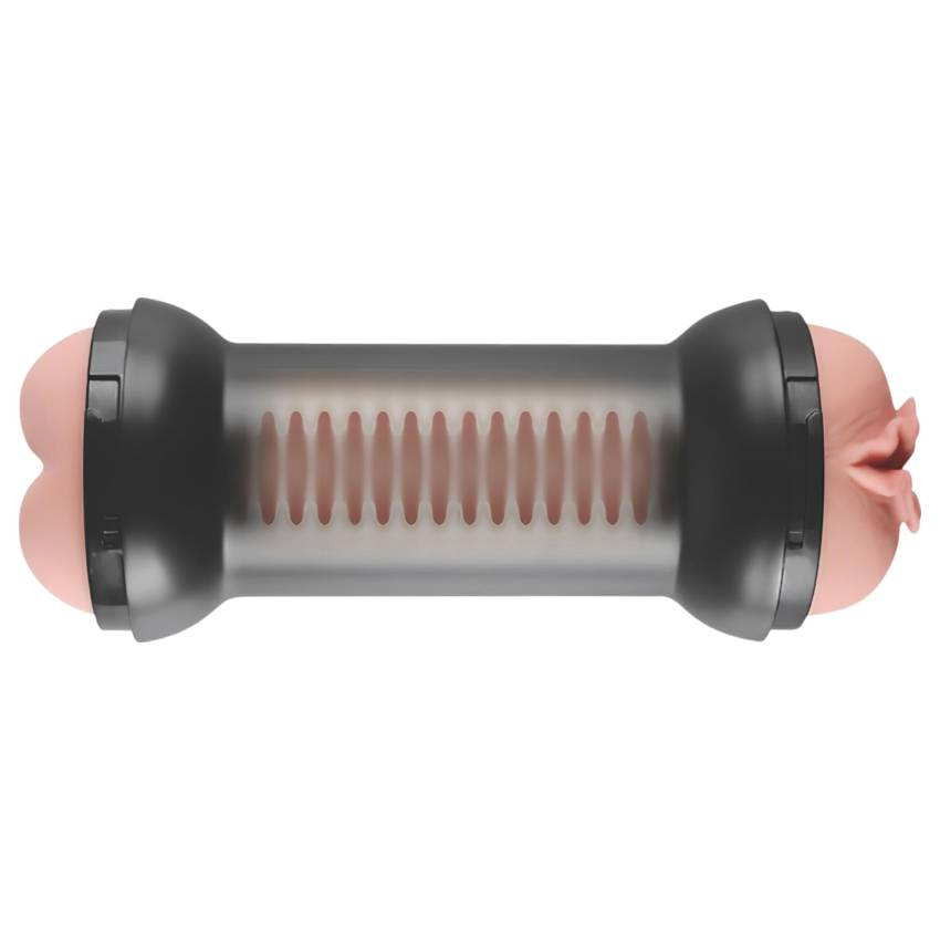 Lovetoy - punci és popsi maszturbátor (natúr) - Image 3