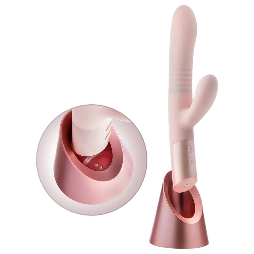 Blush Fraya - csiklókaros lökő vibrátor (pink) - Image 5