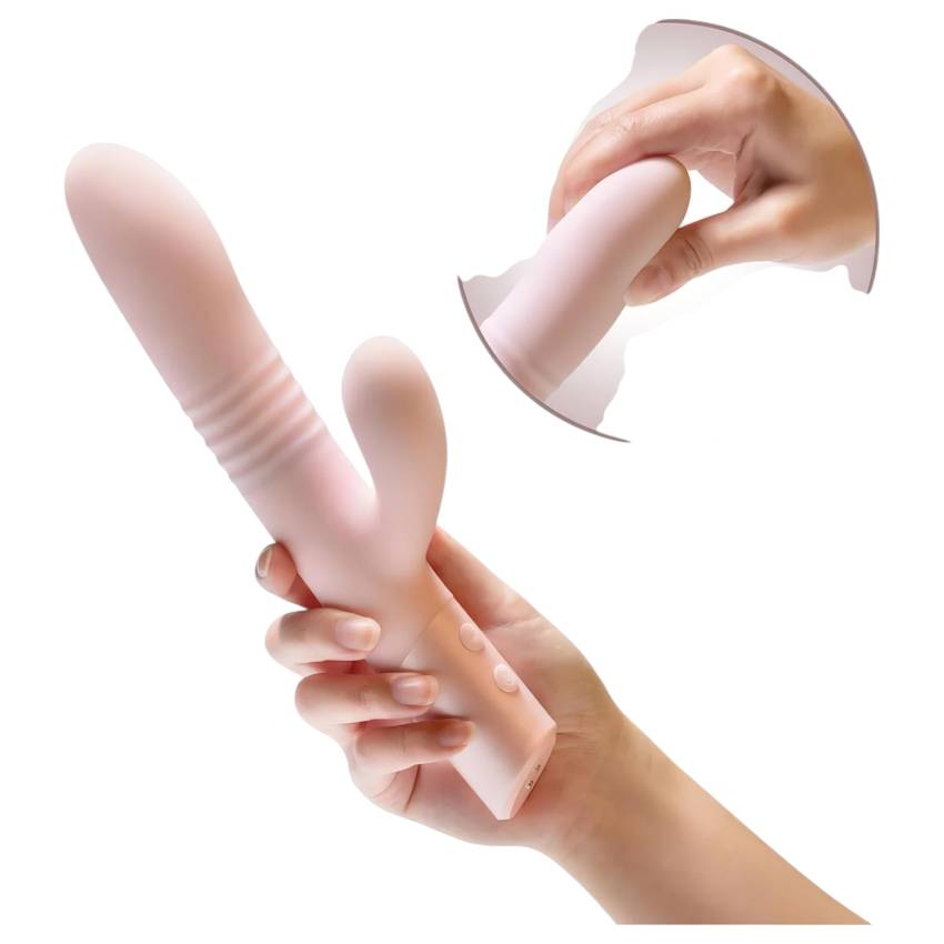 Blush Fraya - csiklókaros lökő vibrátor (pink) - Image 6