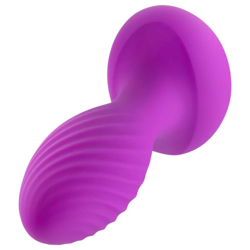 Oh My Gem - vibrációs anál plug kővel (lila) - Image 3