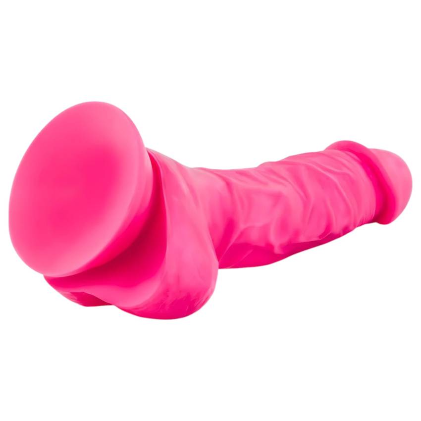 Blush Neo - tapadókorongos dildó - 19cm (pink) - Image 6