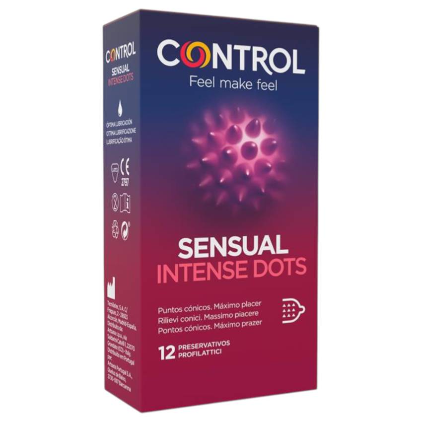 Control - tüskés óvszer (12db)