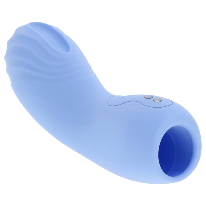 Evolved - textúrált ujjvibrátor (kék) - Image 6