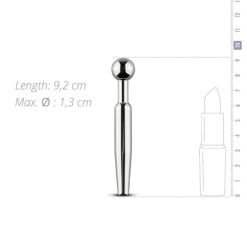 Sinner Gear - üreges, fém dilátor - 9,2cm - Image 3
