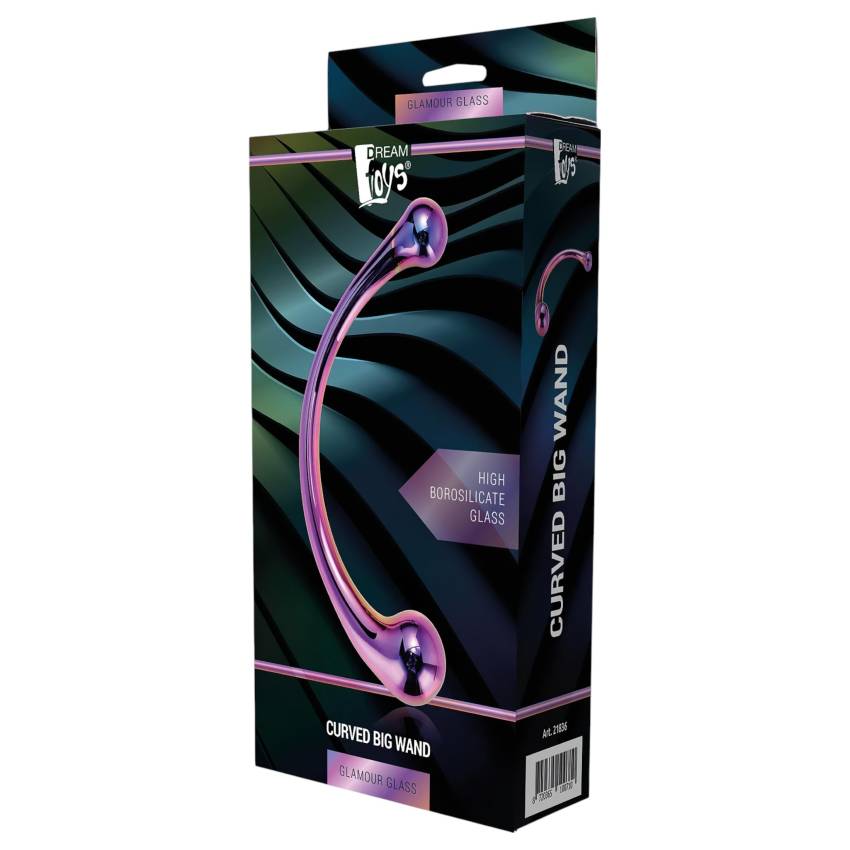 Dreamtoys - üveg masszírozó dildó (metál) - Image 2