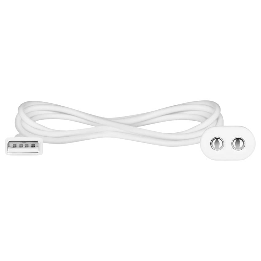 Satisfyer - mágneses USB töltőkábel - 2db (fehér) - Image 4