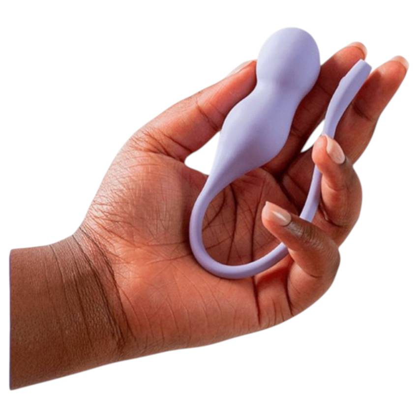 Perifit Care+ - interaktív kegel, vibrációs gésagolyó (lila) - Image 3