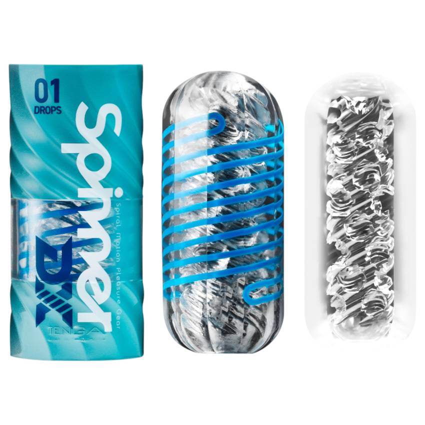 TENGA Spinner DX - maszturbátor (átlátszó) - Image 2