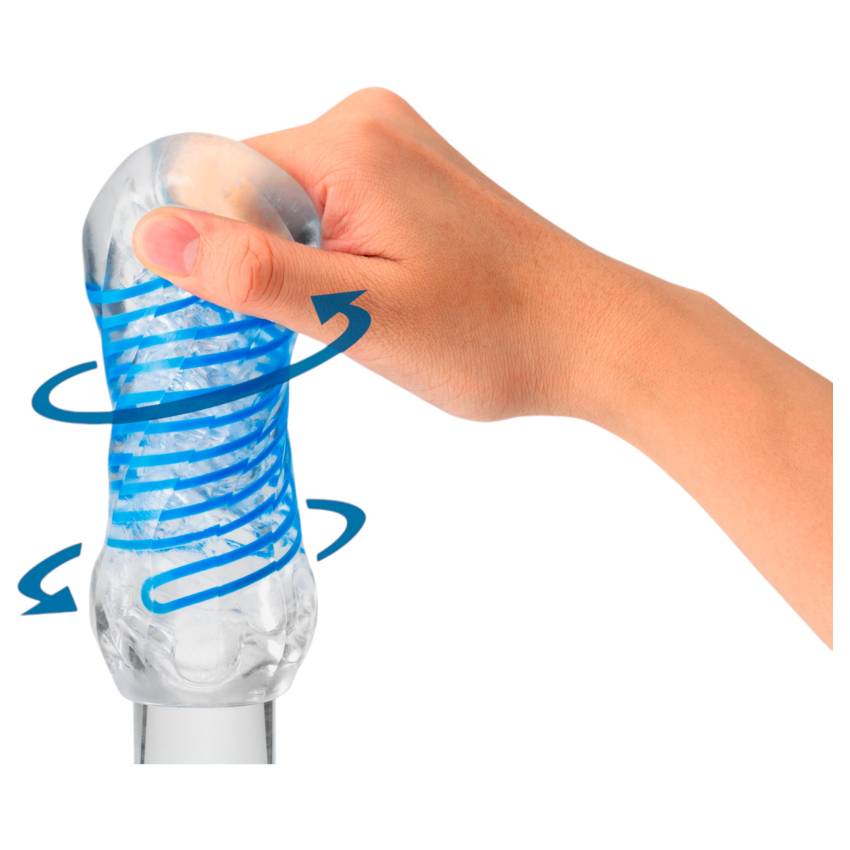 TENGA Spinner DX - maszturbátor (átlátszó) - Image 4