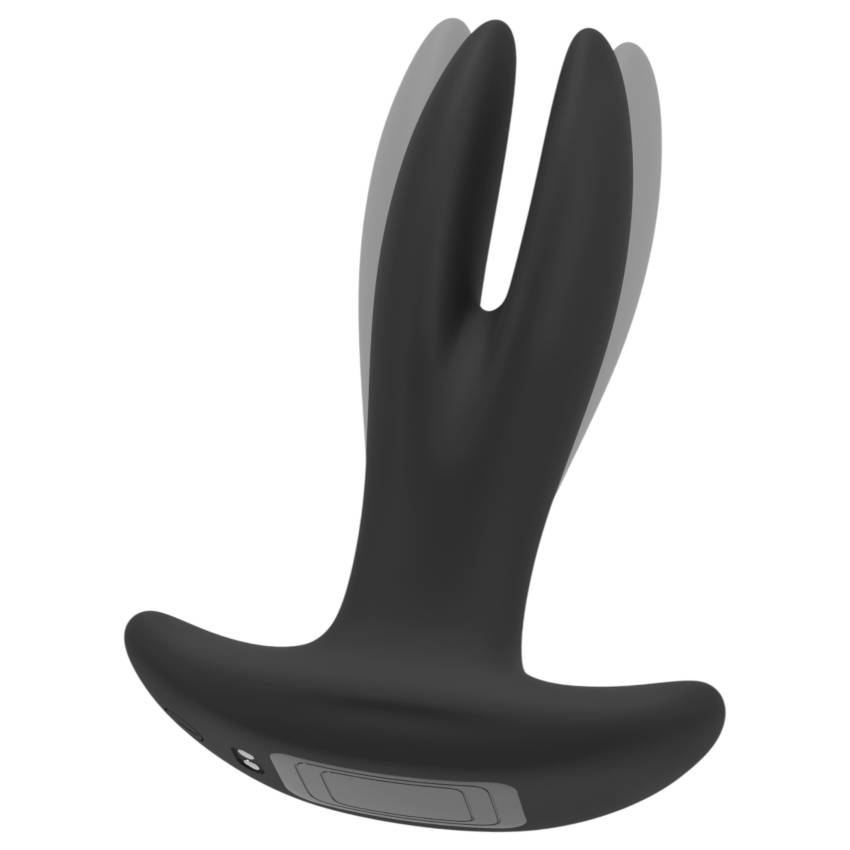 ANOS - kétágú anál vibrátor (fekete) - Image 4