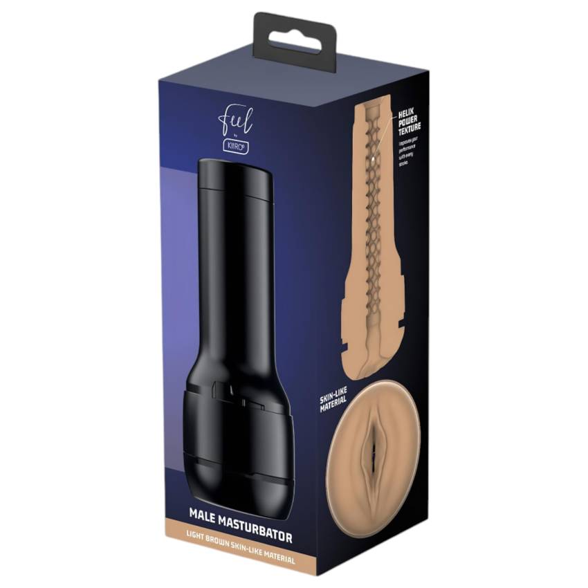 Kiiroo Feel - műpunci maszturbátor (világos barna) - Image 4