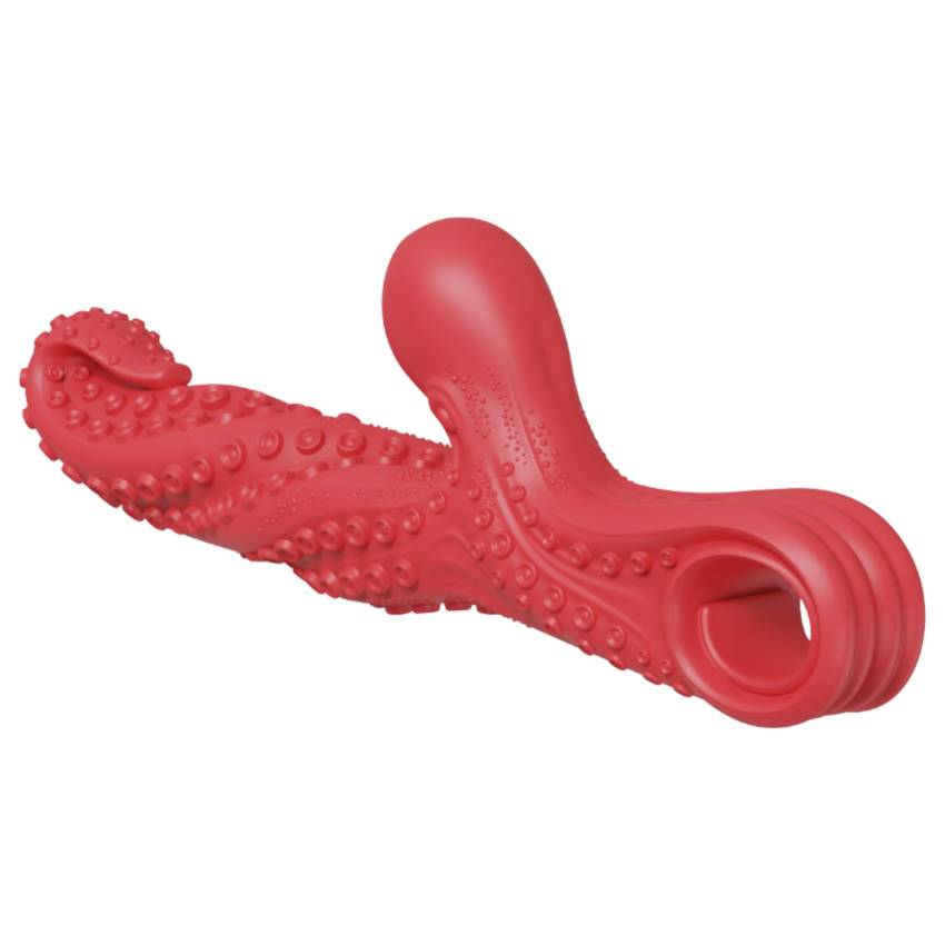Csiklókaros polip vibrátor (piros) - Image 5
