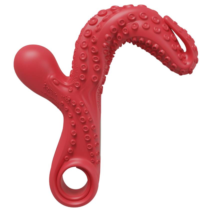 Csiklókaros polip vibrátor (piros) - Image 6